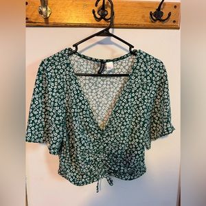 Women’s Floral tie T-shirt